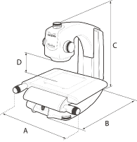 Falcon system dimensions with letters