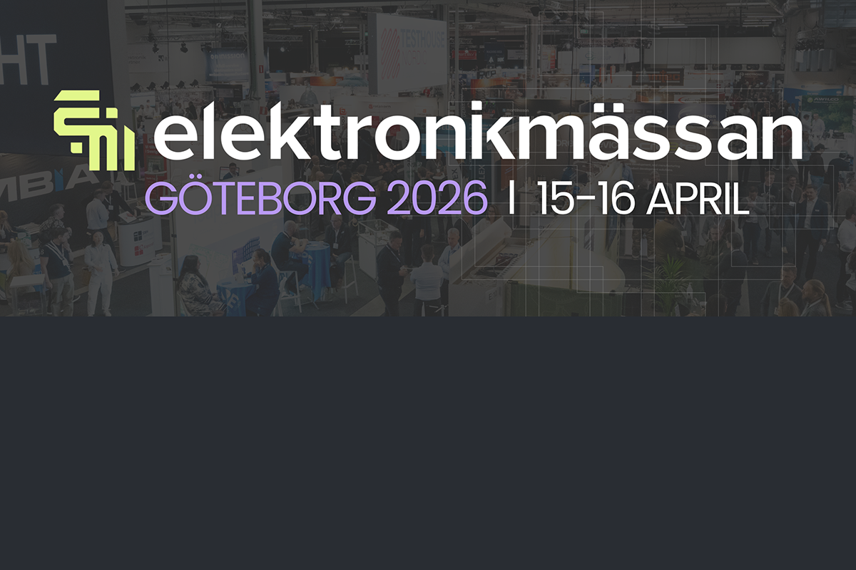 Elektronikmässan Göteborg 2026 | 15-16 April